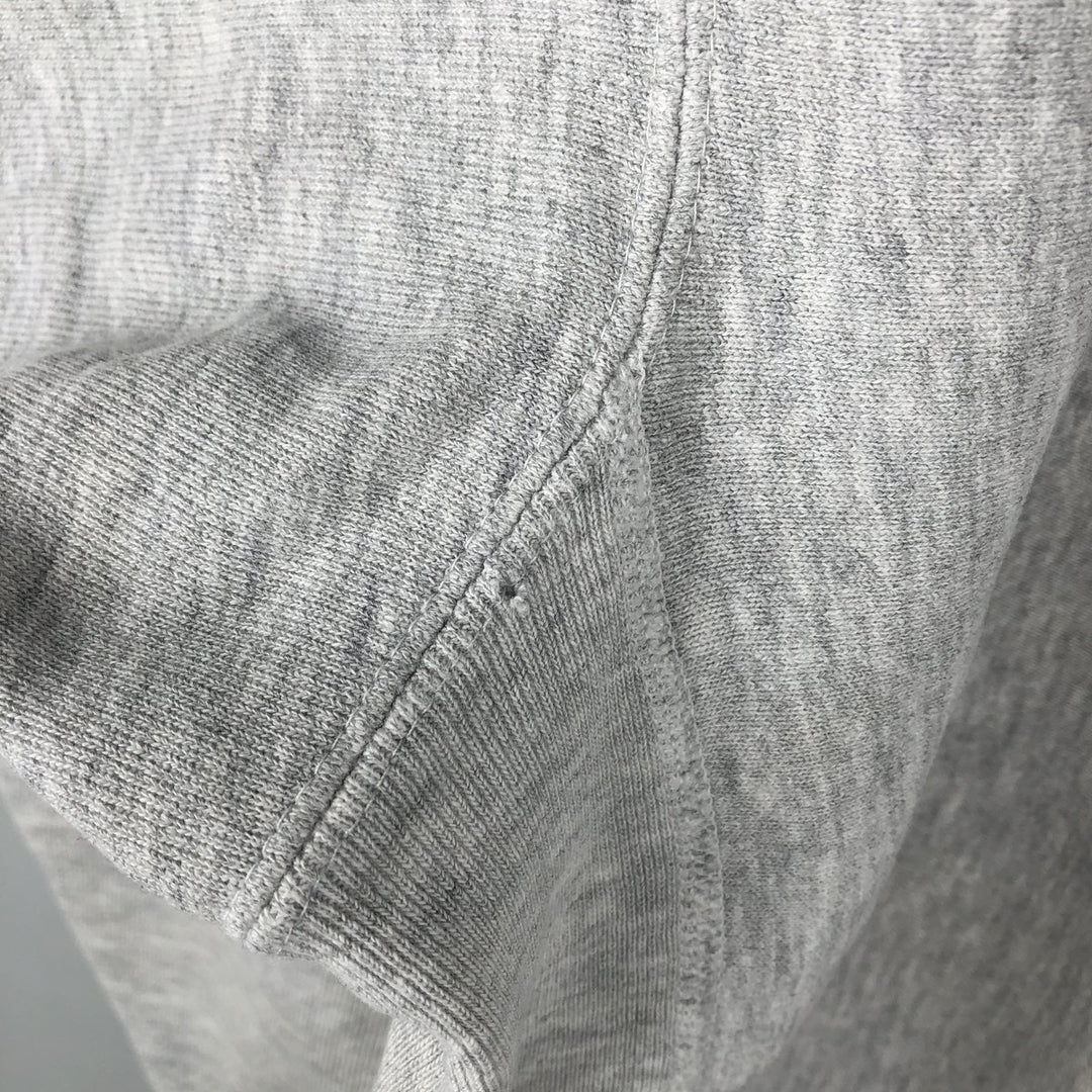 90'S Champion Reverse Weave Embroidered Tag Logo Sweatshirt Trainer Made in USA Men's XL Vintage cotton gray type Vintage Second Hand