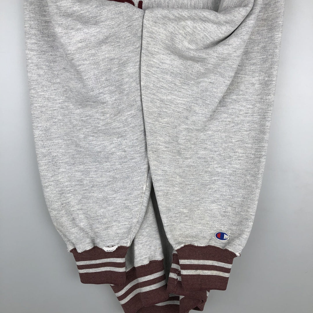 90'S Champion Reverse Weave Embroidered Tag Logo Sweatshirt Trainer Made in USA Men's XL Vintage cotton gray type Vintage Second Hand
