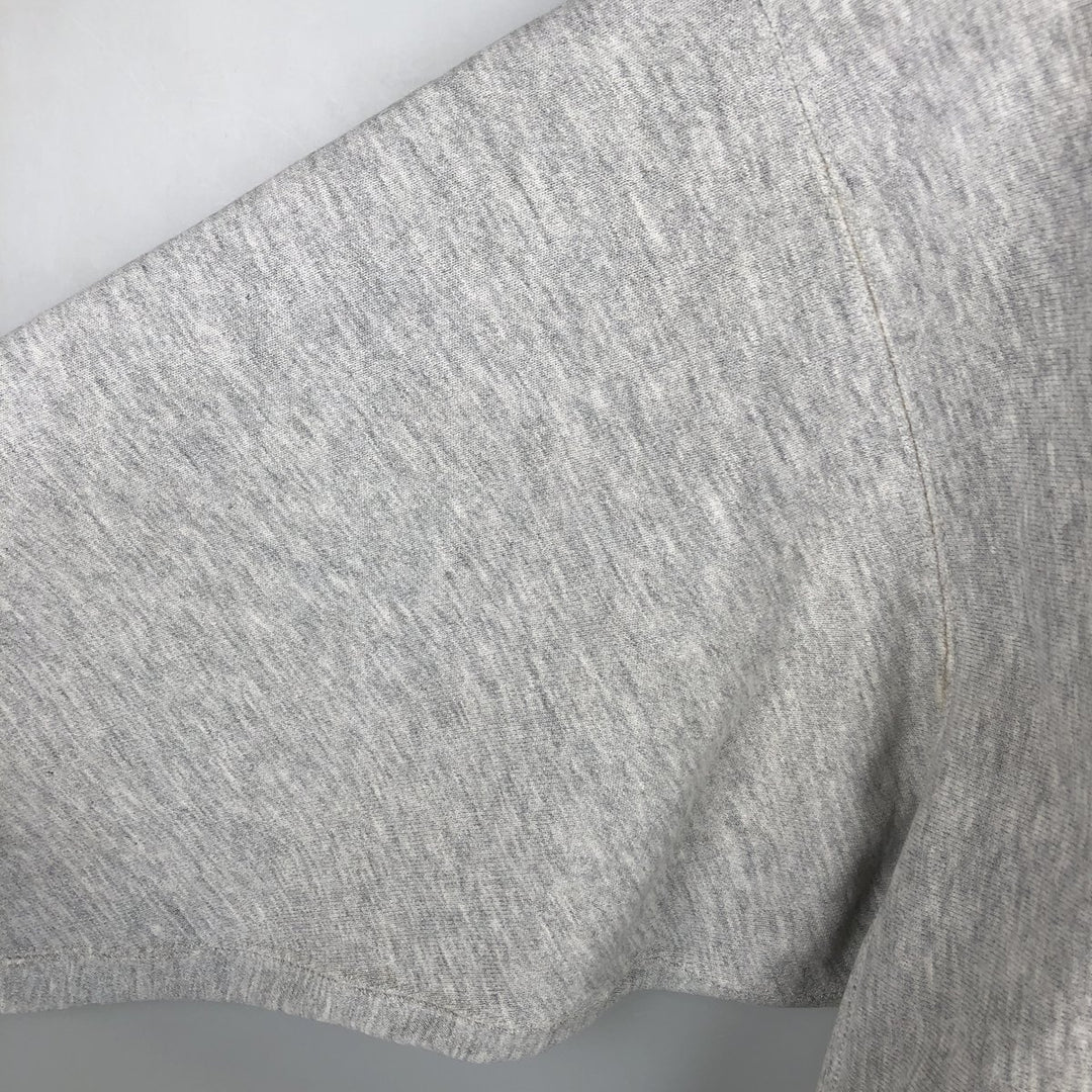 90'S Champion Reverse Weave Embroidered Tag Logo Sweatshirt Trainer Made in USA Men's XL Vintage cotton gray type Vintage Second Hand