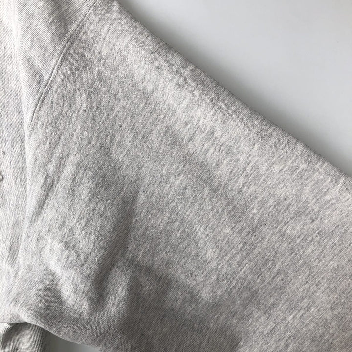 90'S Champion Reverse Weave Embroidered Tag Logo Sweatshirt Trainer Made in USA Men's XL Vintage cotton gray type Vintage Second Hand