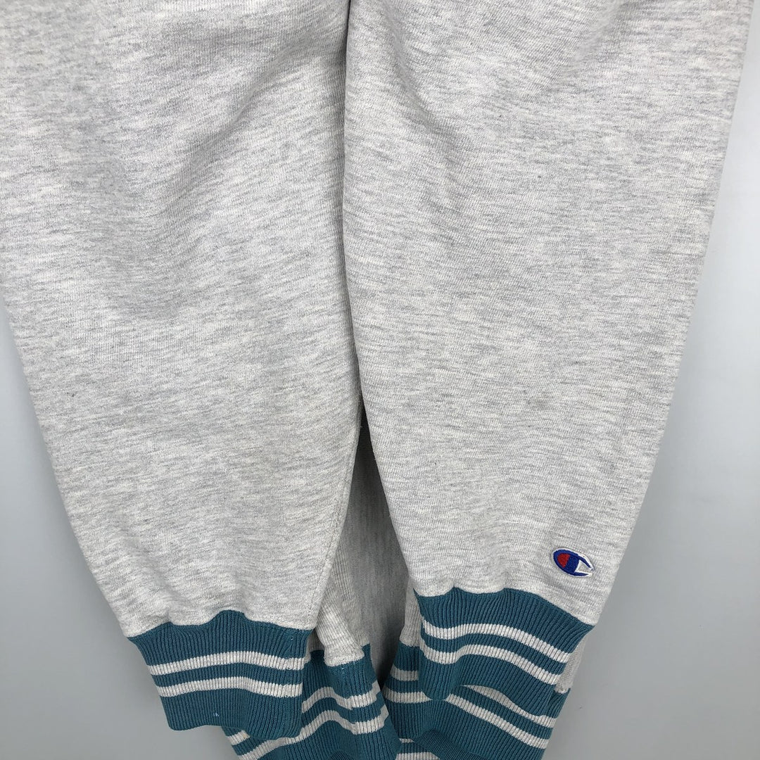 90'S Champion Reverse Weave Embroidered Tag Logo Sweatshirt Trainer Made in USA Men's XL Vintage cotton gray type Vintage Second Hand