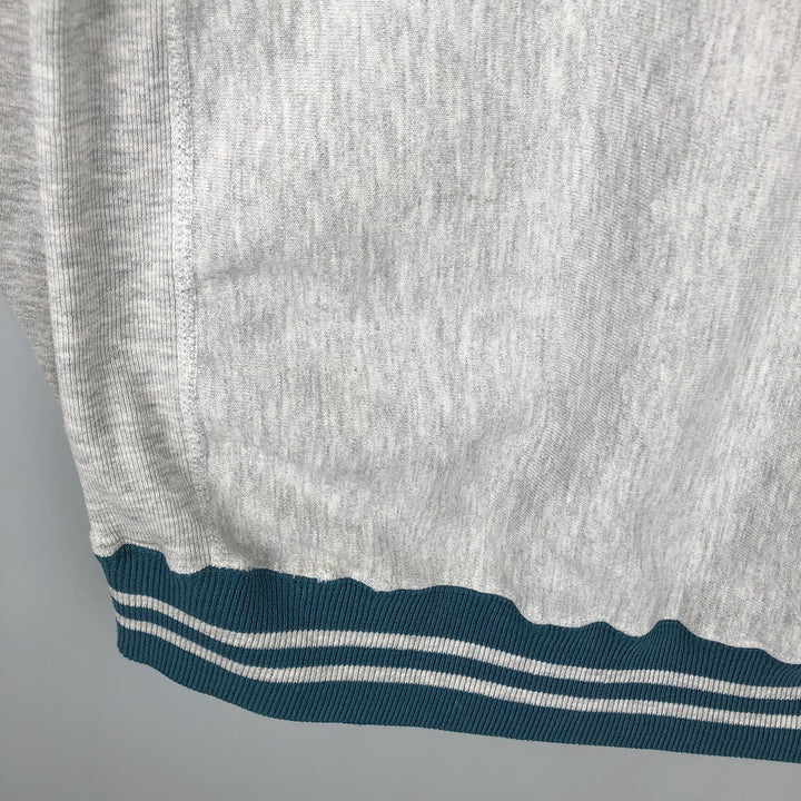 90'S Champion Reverse Weave Embroidered Tag Logo Sweatshirt Trainer Made in USA Men's XL Vintage cotton gray type Vintage Second Hand