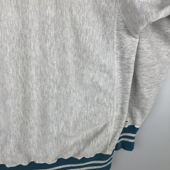 90'S Champion Reverse Weave Embroidered Tag Logo Sweatshirt Trainer Made in USA Men's XL Vintage cotton gray type Vintage Second Hand