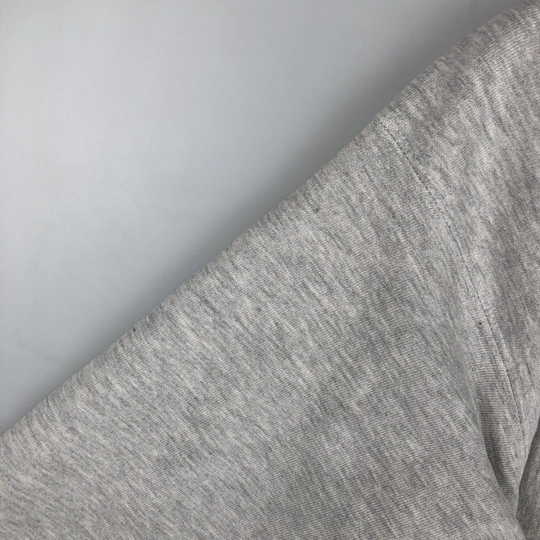 90'S Champion Reverse Weave Embroidered Tag Logo Sweatshirt Trainer Made in USA Men's XL Vintage cotton gray type Vintage Second Hand