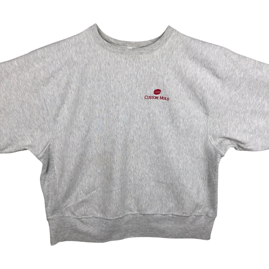 90'S Champion Reverse Weave Sweatshirt, Men's XL, Vintage unclear gray type Vintage Second Hand