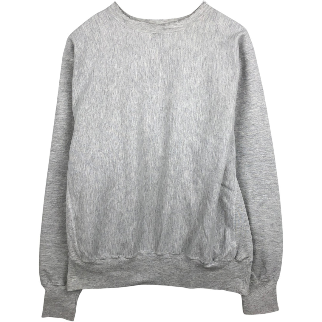 90'S Champion Reverse Weave Sweatshirt, Men's XL, Vintage cotton gray type Vintage Second Hand
