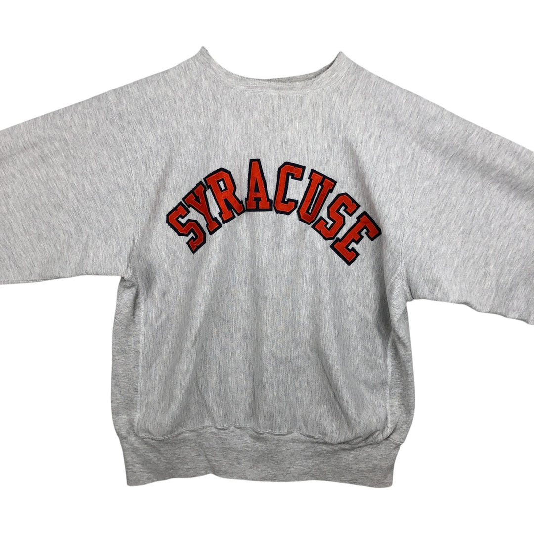 90'S Champion Reverse Weave Sweatshirt, Men's XL, Vintage cotton gray type Vintage Second Hand