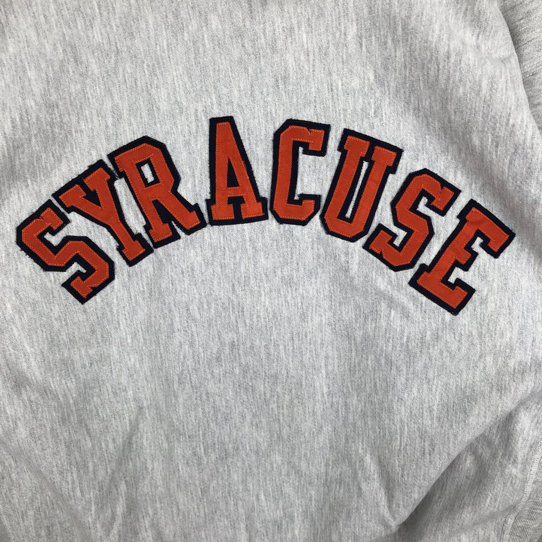 90'S Champion Reverse Weave Sweatshirt, Men's XL, Vintage cotton gray type Vintage Second Hand