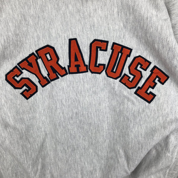 90'S Champion Reverse Weave Sweatshirt, Men's XL, Vintage cotton gray type Vintage Second Hand