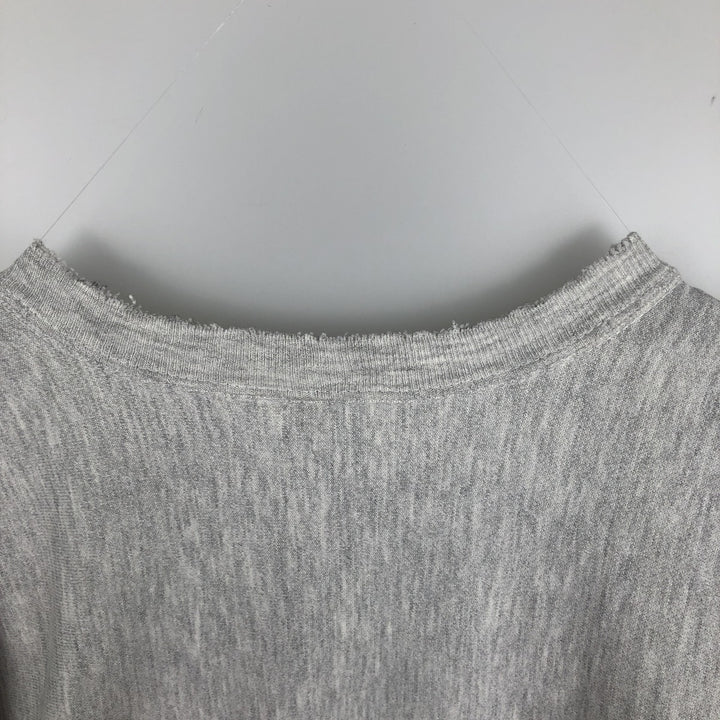 90'S Champion Reverse Weave Sweatshirt, Men's XL, Vintage cotton gray type Vintage Second Hand