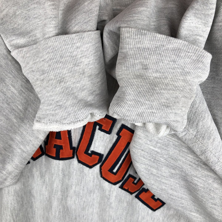 90'S Champion Reverse Weave Sweatshirt, Men's XL, Vintage cotton gray type Vintage Second Hand
