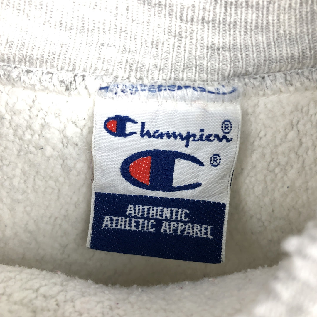 Champion REVERSE WEAVE Reverse Weave One Point Logo Sweatshirt Trainer Men's L size cotton gray type Vintage Second Hand