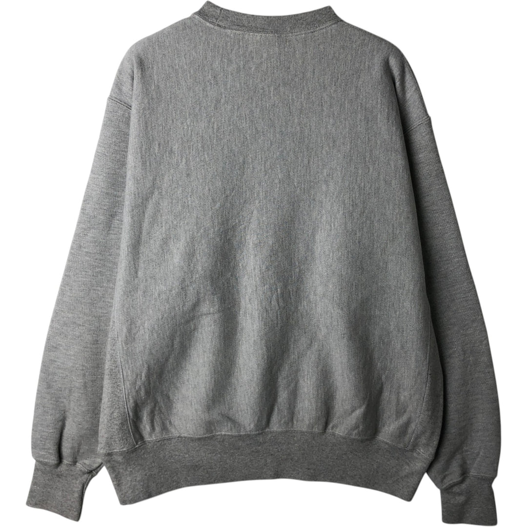 Champion REVERSE WEAVE Reverse Weave College Sweatshirt Trainer Men's L size cotton gray type Vintage Second Hand