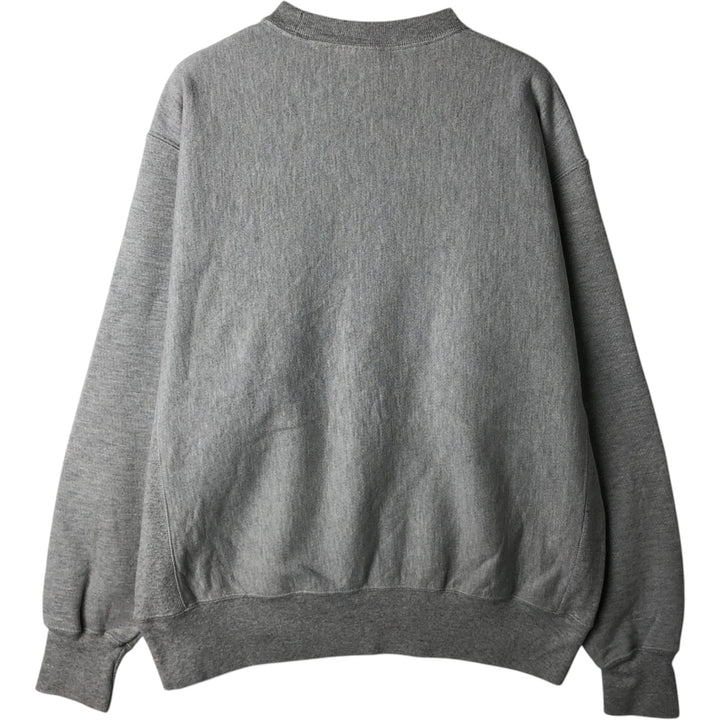 Champion REVERSE WEAVE Reverse Weave College Sweatshirt Trainer Men's L size cotton gray type Vintage Second Hand