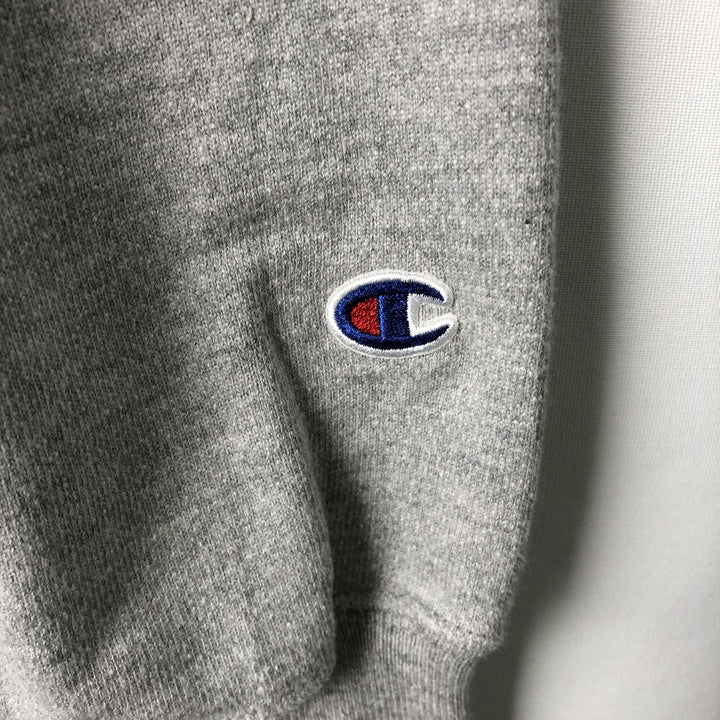 Champion REVERSE WEAVE Reverse Weave College Sweatshirt Trainer Men's L size cotton gray type Vintage Second Hand