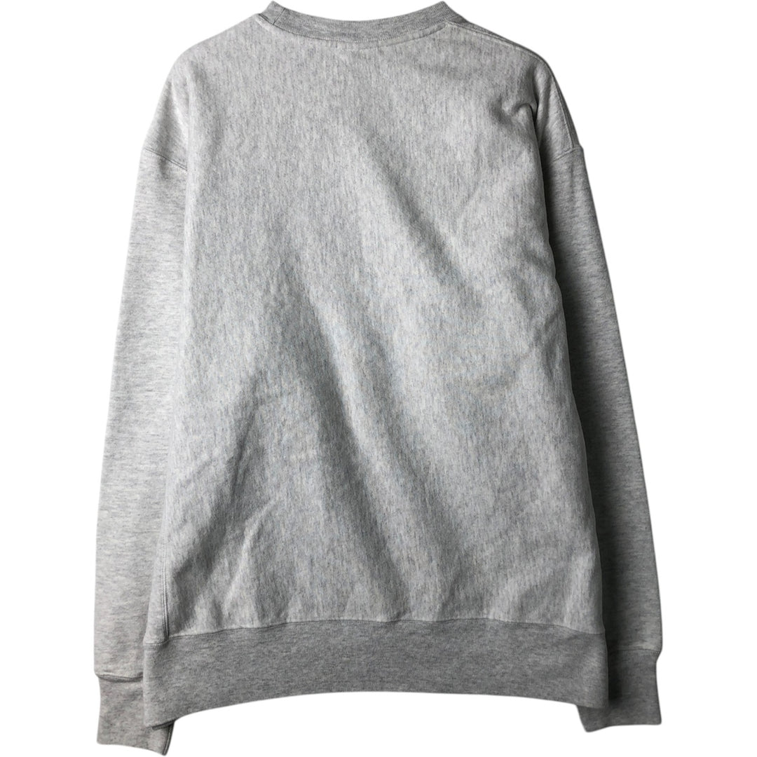 Champion REVERSE WEAVE Reverse Weave College Sweatshirt Trainer Men's XL cotton gray type Vintage Second Hand