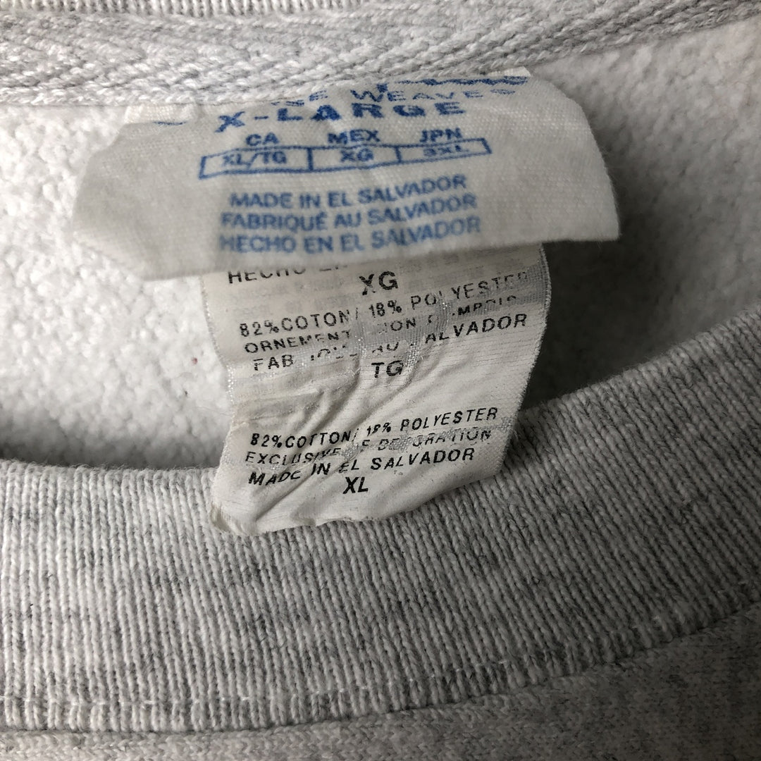 Champion REVERSE WEAVE Reverse Weave College Sweatshirt Trainer Men's XL cotton gray type Vintage Second Hand