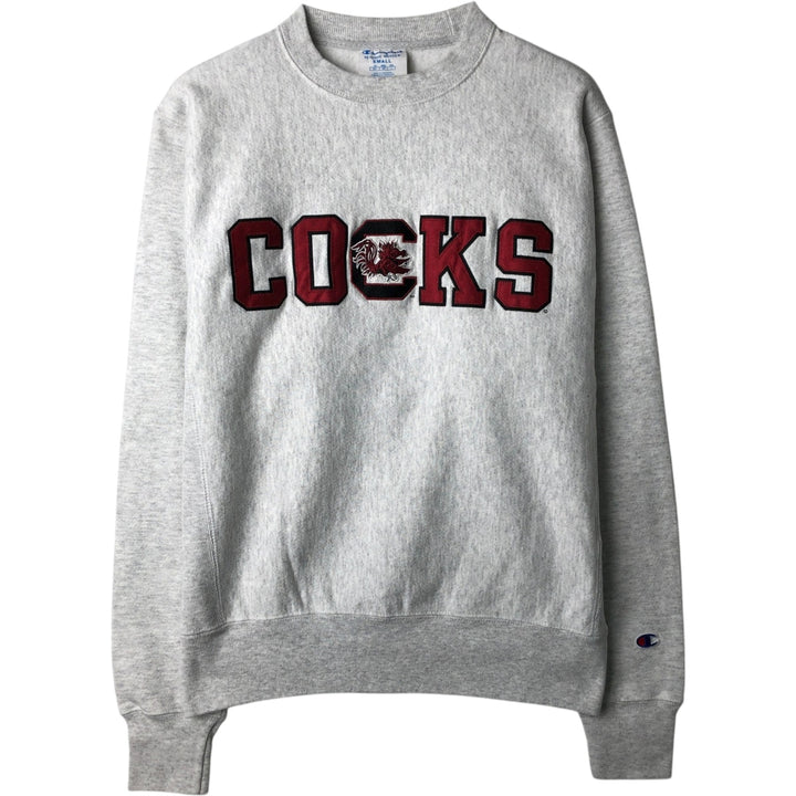 Champion REVERSE WEAVE Reverse Weave College Sweatshirt Trainer Men's S cotton gray type Vintage Second Hand