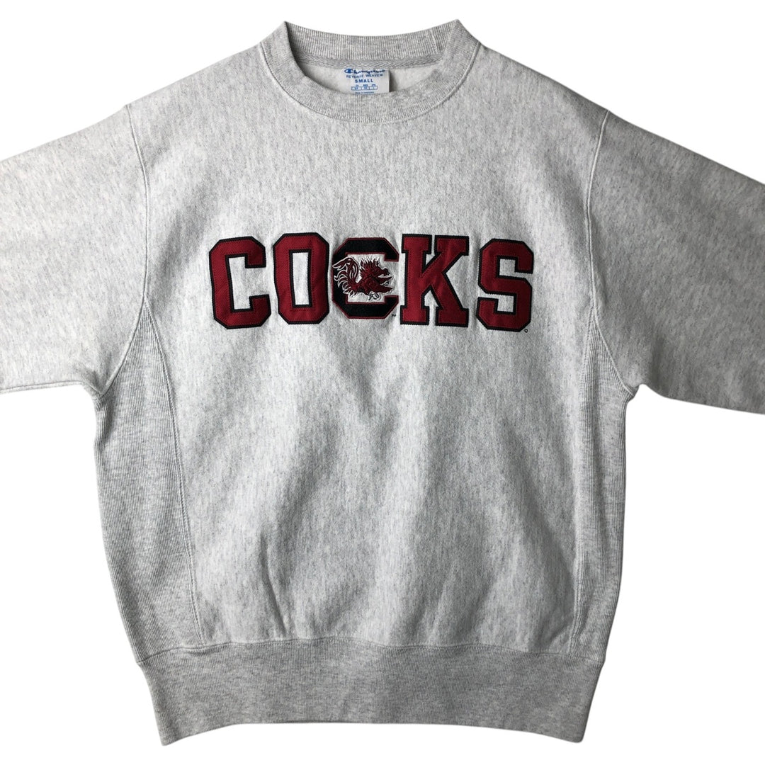 Champion REVERSE WEAVE Reverse Weave College Sweatshirt Trainer Men's S cotton gray type Vintage Second Hand