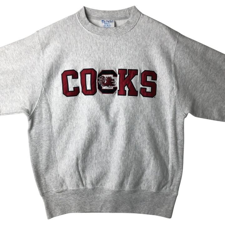 Champion REVERSE WEAVE Reverse Weave College Sweatshirt Trainer Men's S cotton gray type Vintage Second Hand