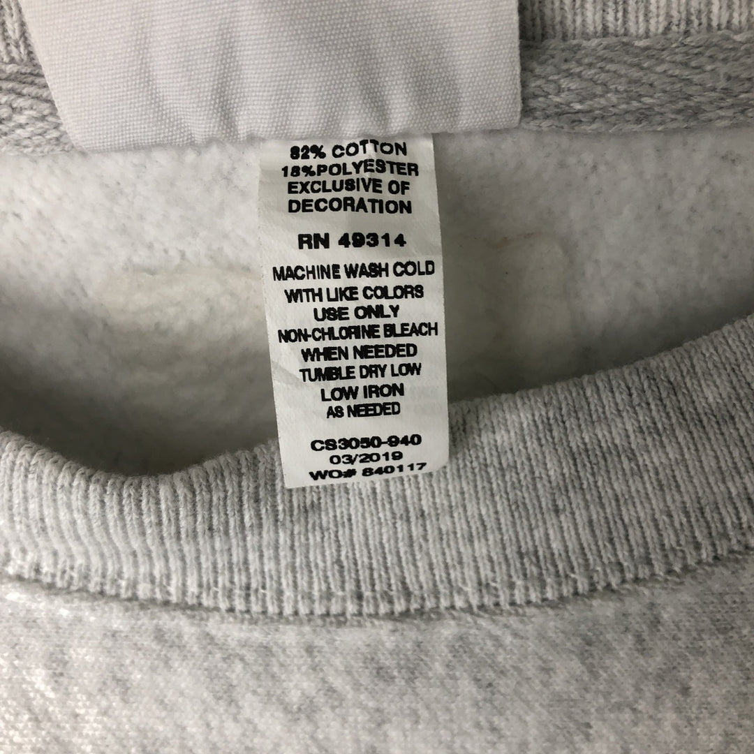 Champion REVERSE WEAVE Reverse Weave College Sweatshirt Trainer Men's S cotton gray type Vintage Second Hand