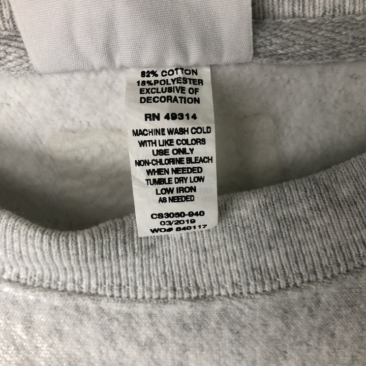 Champion REVERSE WEAVE Reverse Weave College Sweatshirt Trainer Men's S cotton gray type Vintage Second Hand