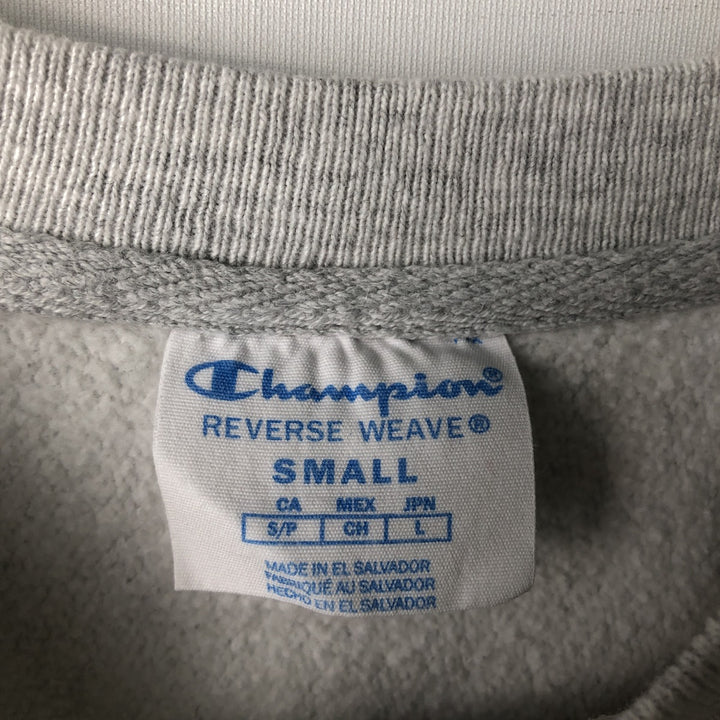 Champion REVERSE WEAVE Reverse Weave College Sweatshirt Trainer Men's S cotton gray type Vintage Second Hand