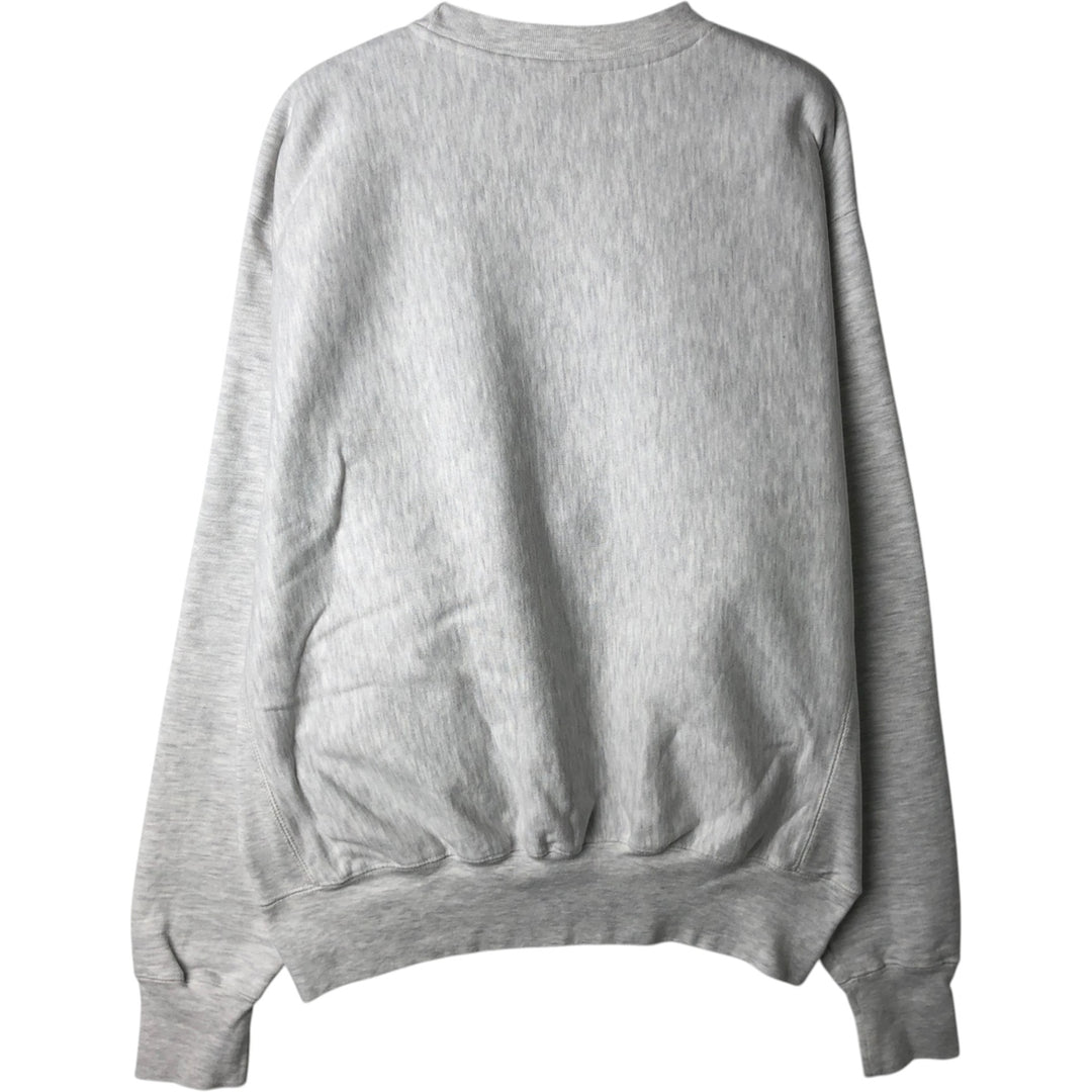Champion REVERSE WEAVE Reverse Weave College Sweatshirt Trainer Men's L size cotton gray type Vintage Second Hand
