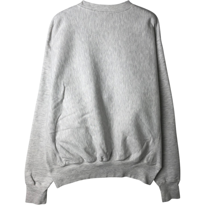 Champion REVERSE WEAVE Reverse Weave College Sweatshirt Trainer Men's L size cotton gray type Vintage Second Hand