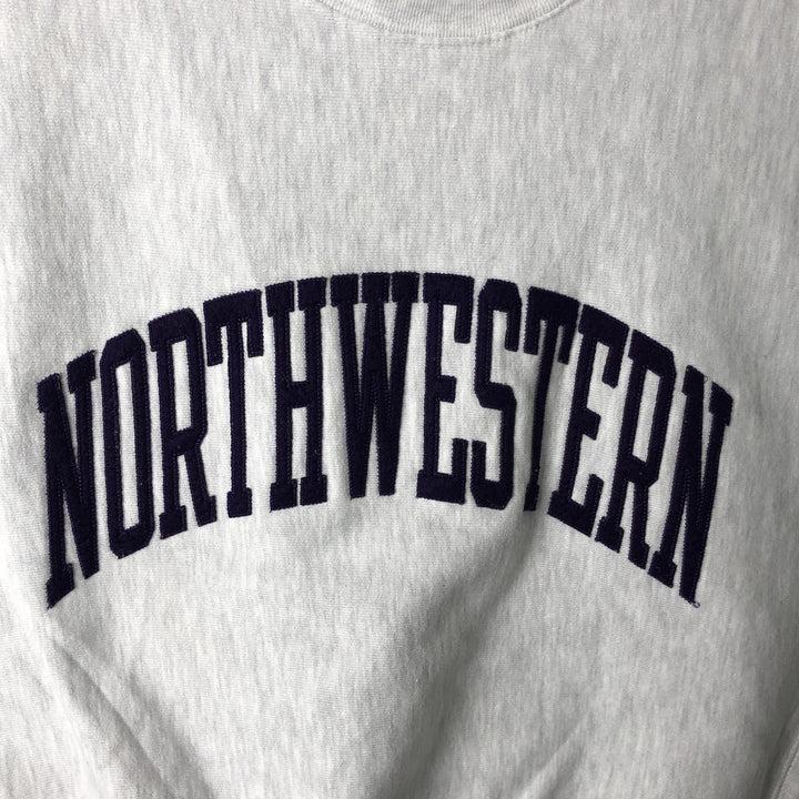 Champion REVERSE WEAVE Reverse Weave College Sweatshirt Trainer Men's L size cotton gray type Vintage Second Hand