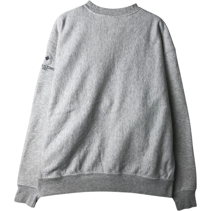 Champion Reverse Weave Advertising Sweatshirt (Men's XL equivalent) cotton gray type Vintage Second Hand