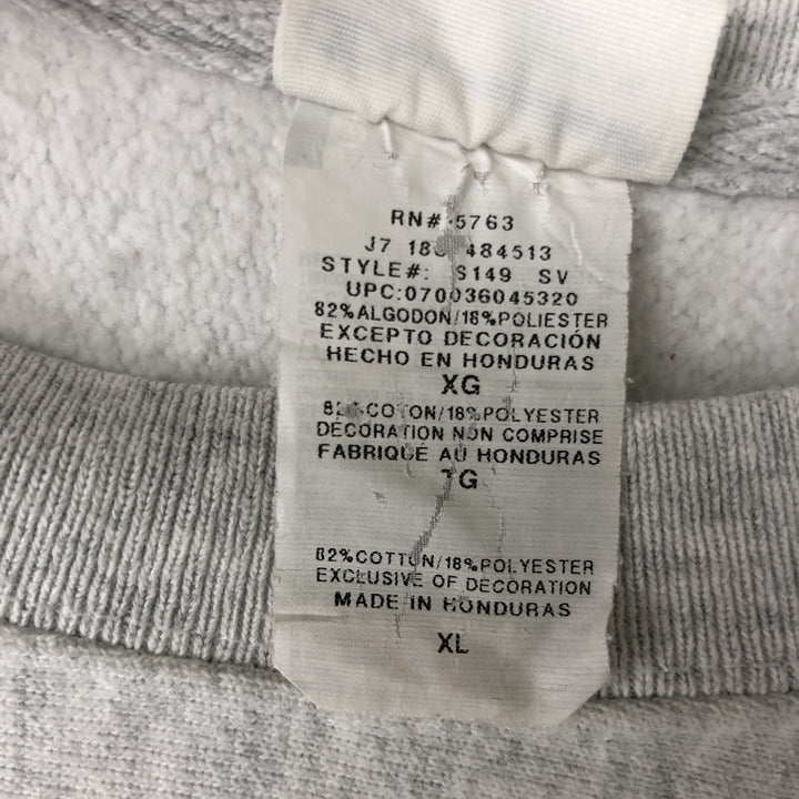 Champion Reverse Weave Advertising Sweatshirt (Men's XL equivalent) cotton gray type Vintage Second Hand