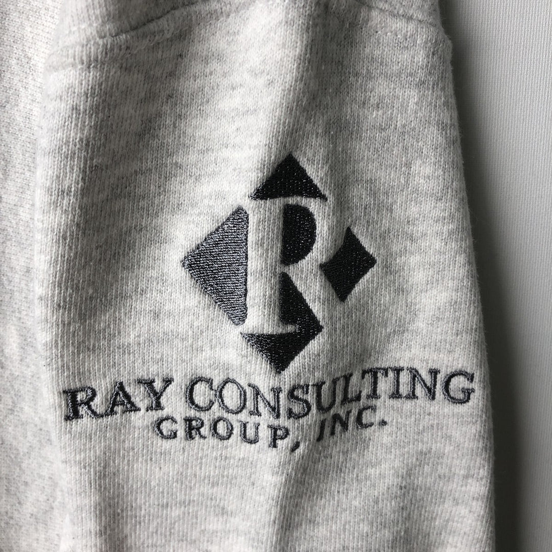 Champion Reverse Weave Advertising Sweatshirt (Men's XL equivalent) cotton gray type Vintage Second Hand