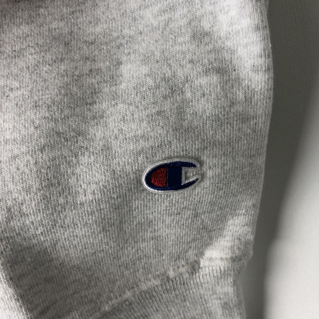 Champion Reverse Weave Advertising Sweatshirt (Men's XL equivalent) cotton gray type Vintage Second Hand