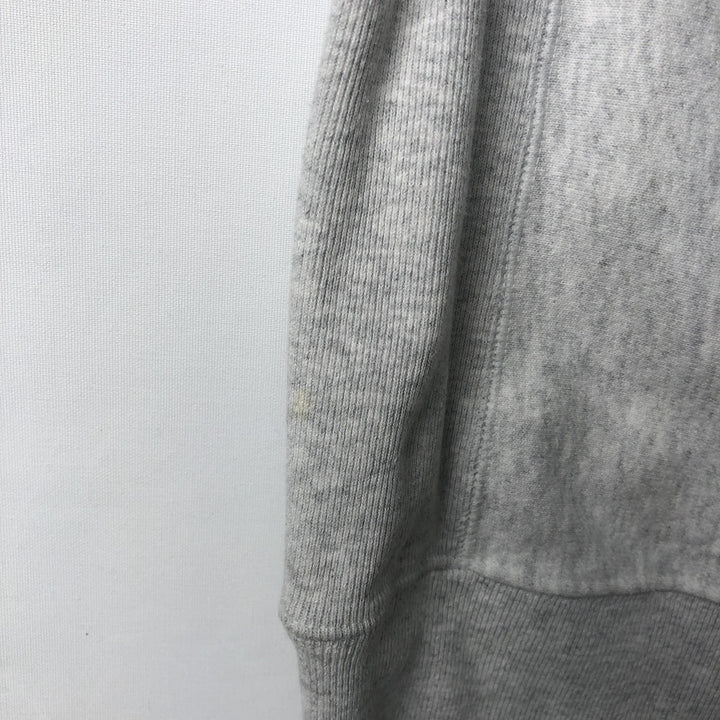Champion Reverse Weave Advertising Sweatshirt (Men's XL equivalent) cotton gray type Vintage Second Hand