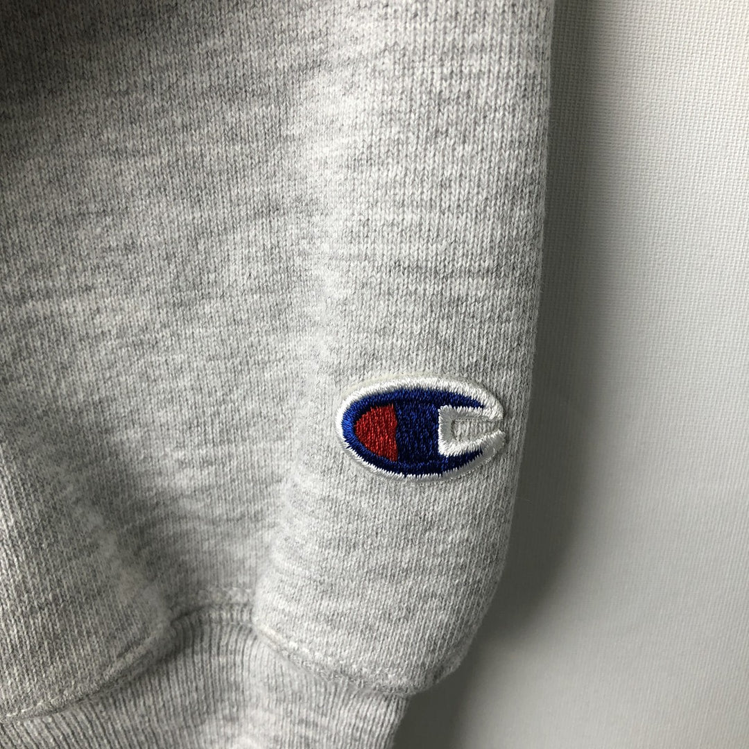 Champion Premium Reverse Weave College Sweatshirt (Men's Size S) cotton gray type Vintage Second Hand