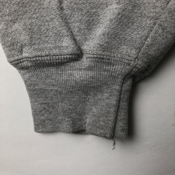 Champion Premium Reverse Weave Plain Blank Sweatshirt (Men's XXL equivalent) cotton gray type Vintage Second Hand