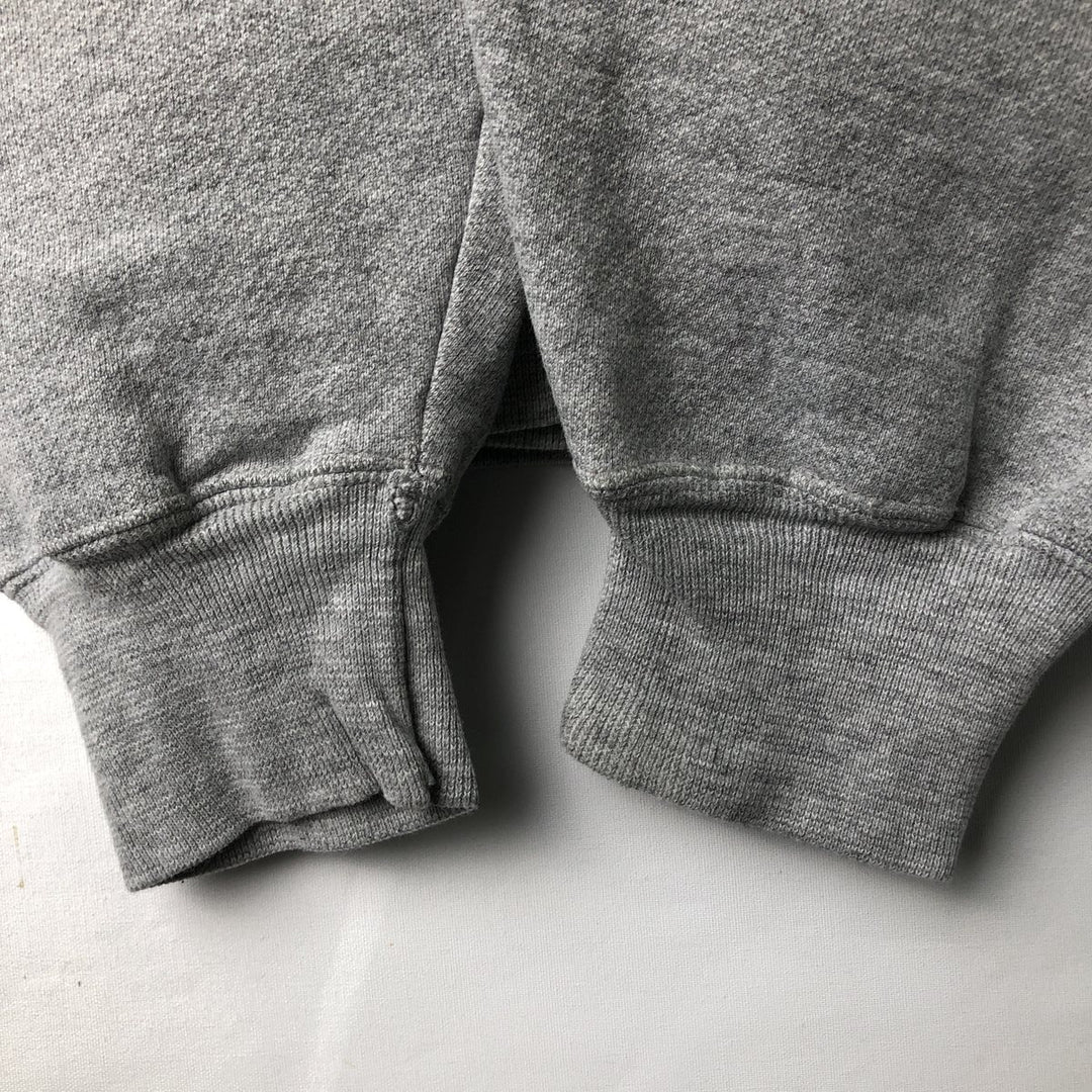 Champion Premium Reverse Weave Plain Blank Sweatshirt (Men's XXL equivalent) cotton gray type Vintage Second Hand