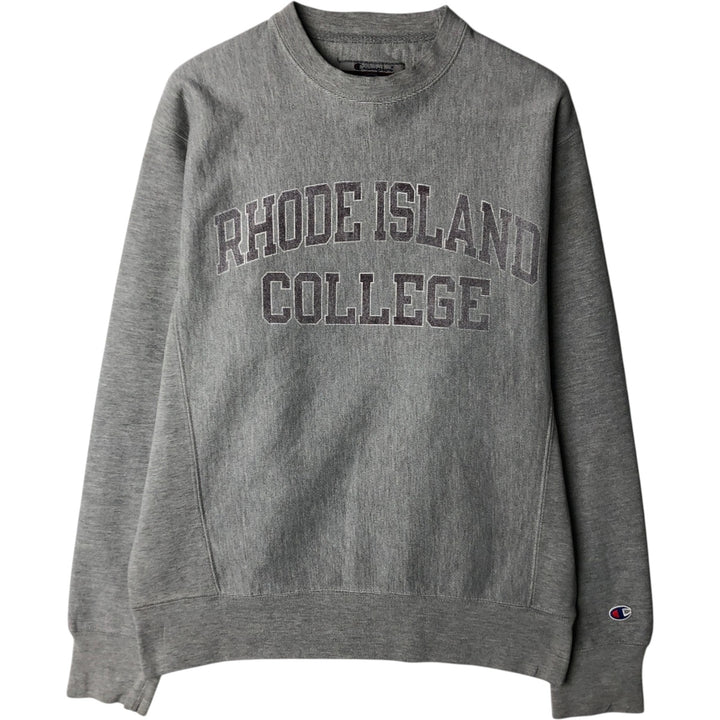 2000'S Champion Original Reverse Weave College Sweatshirt, Men's Size Small cotton gray type Vintage Second Hand