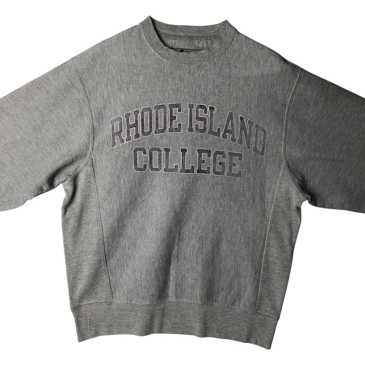2000'S Champion Original Reverse Weave College Sweatshirt, Men's Size Small cotton gray type Vintage Second Hand