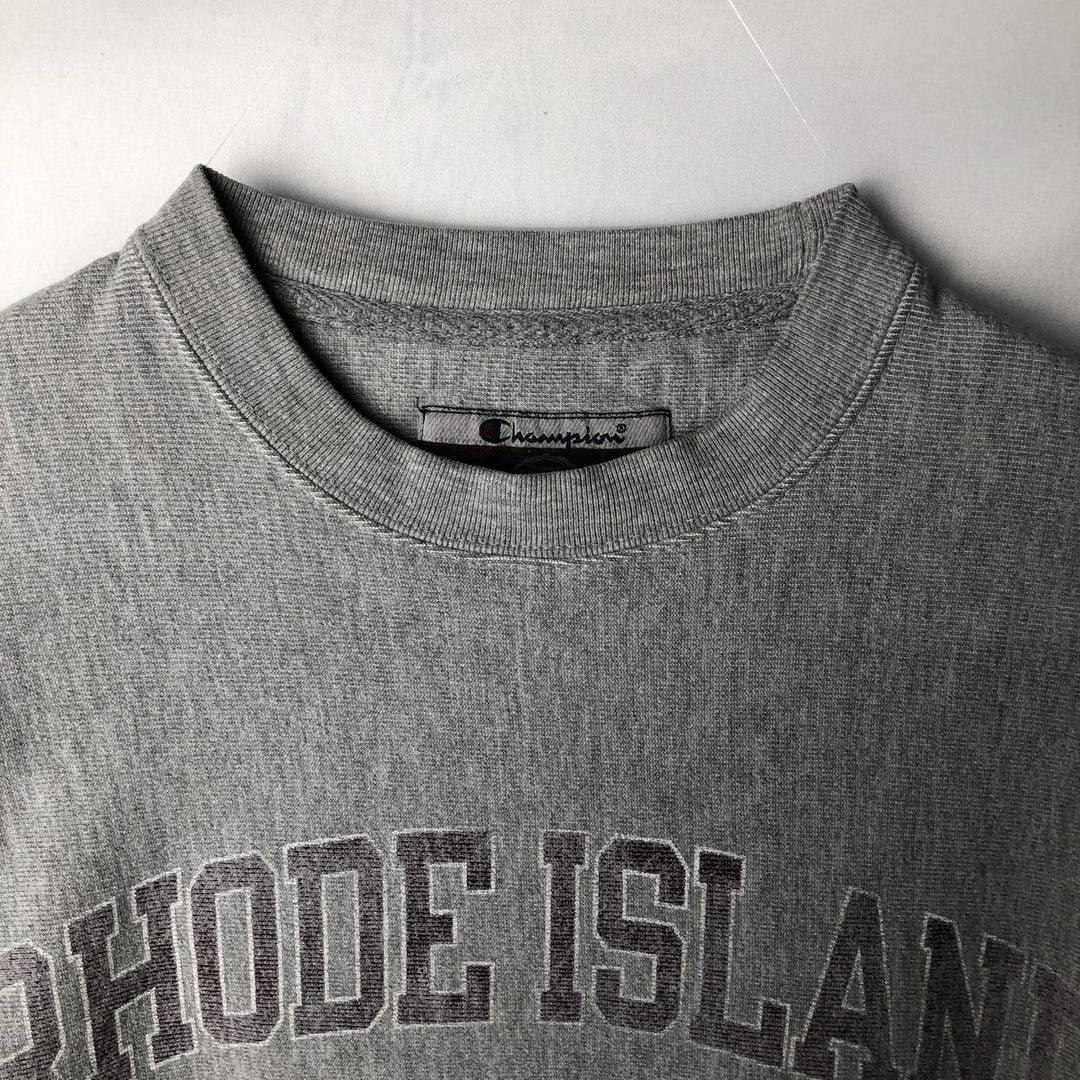 2000'S Champion Original Reverse Weave College Sweatshirt, Men's Size Small cotton gray type Vintage Second Hand