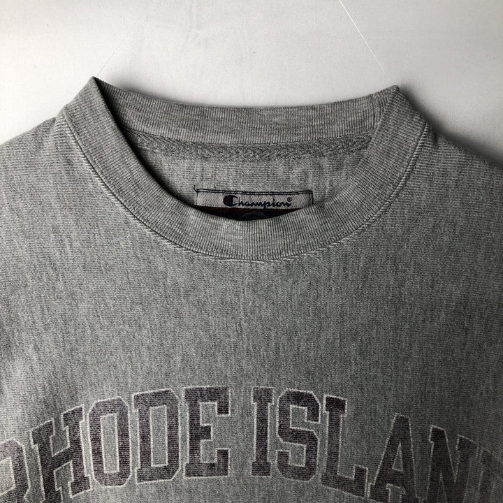 2000'S Champion Original Reverse Weave College Sweatshirt, Men's Size Small cotton gray type Vintage Second Hand