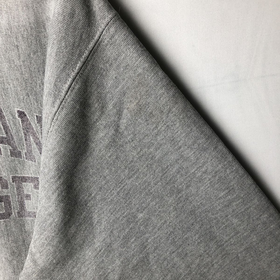 2000'S Champion Original Reverse Weave College Sweatshirt, Men's Size Small cotton gray type Vintage Second Hand