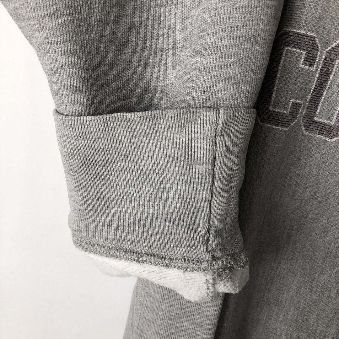 2000'S Champion Original Reverse Weave College Sweatshirt, Men's Size Small cotton gray type Vintage Second Hand