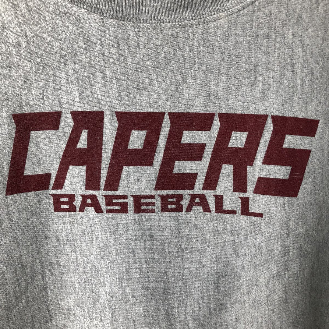 Champion PREMIUM REVERSE WEAVE Sweatshirt (Men's Size L equivalent) cotton gray type Vintage Second Hand