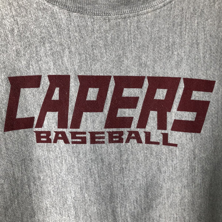 Champion PREMIUM REVERSE WEAVE Sweatshirt (Men's Size L equivalent) cotton gray type Vintage Second Hand