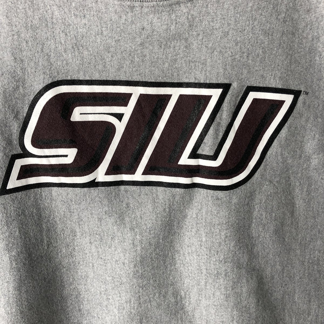 2000'S Champion Premium Reverse Weave College Sweatshirt (Men's XL equivalent) cotton gray type Vintage Second Hand