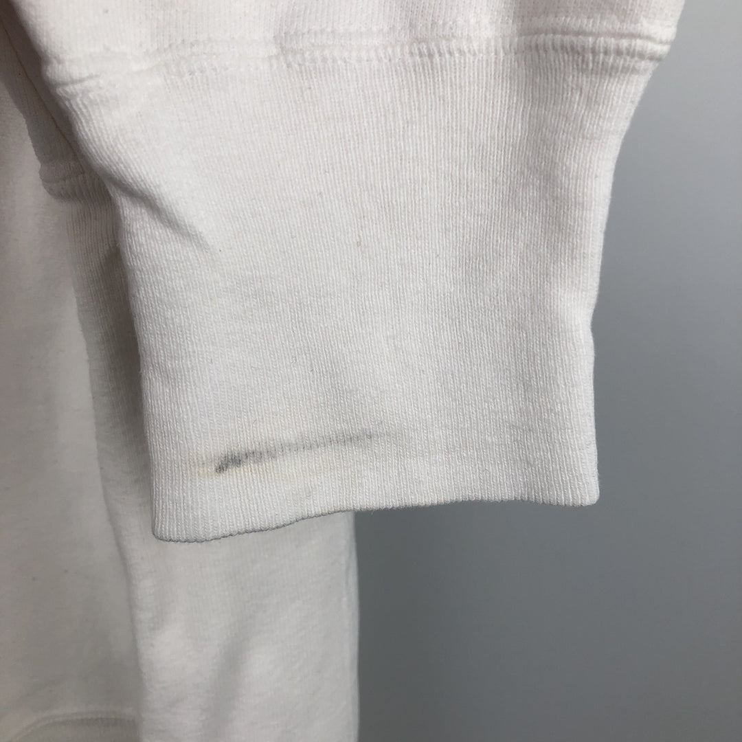 Champion Reverse Weave Georgia Institute of Technology College Sweatshirt (Men's XL equivalent) unclear white type Vintage Second Hand