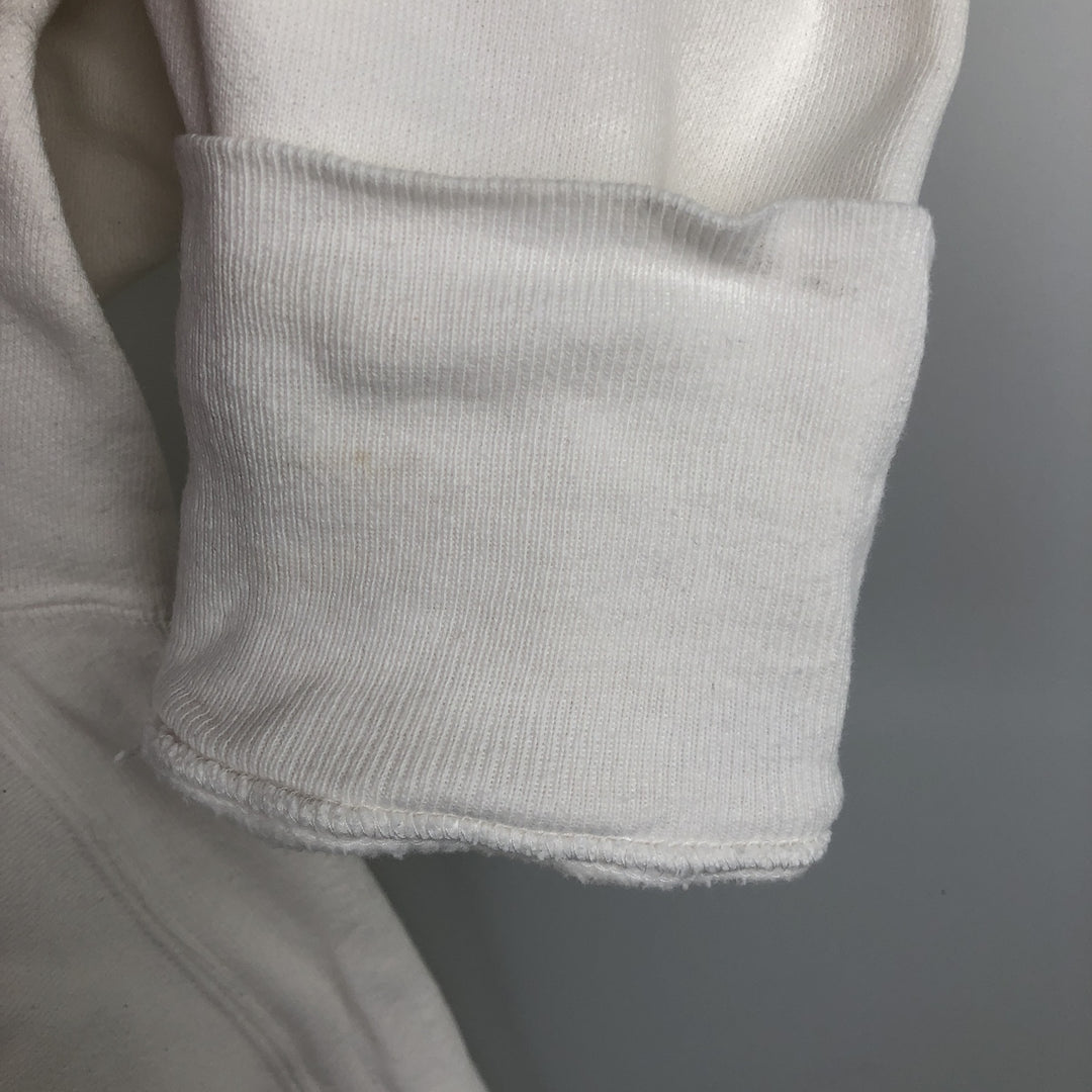 Champion Reverse Weave Georgia Institute of Technology College Sweatshirt (Men's XL equivalent) unclear white type Vintage Second Hand