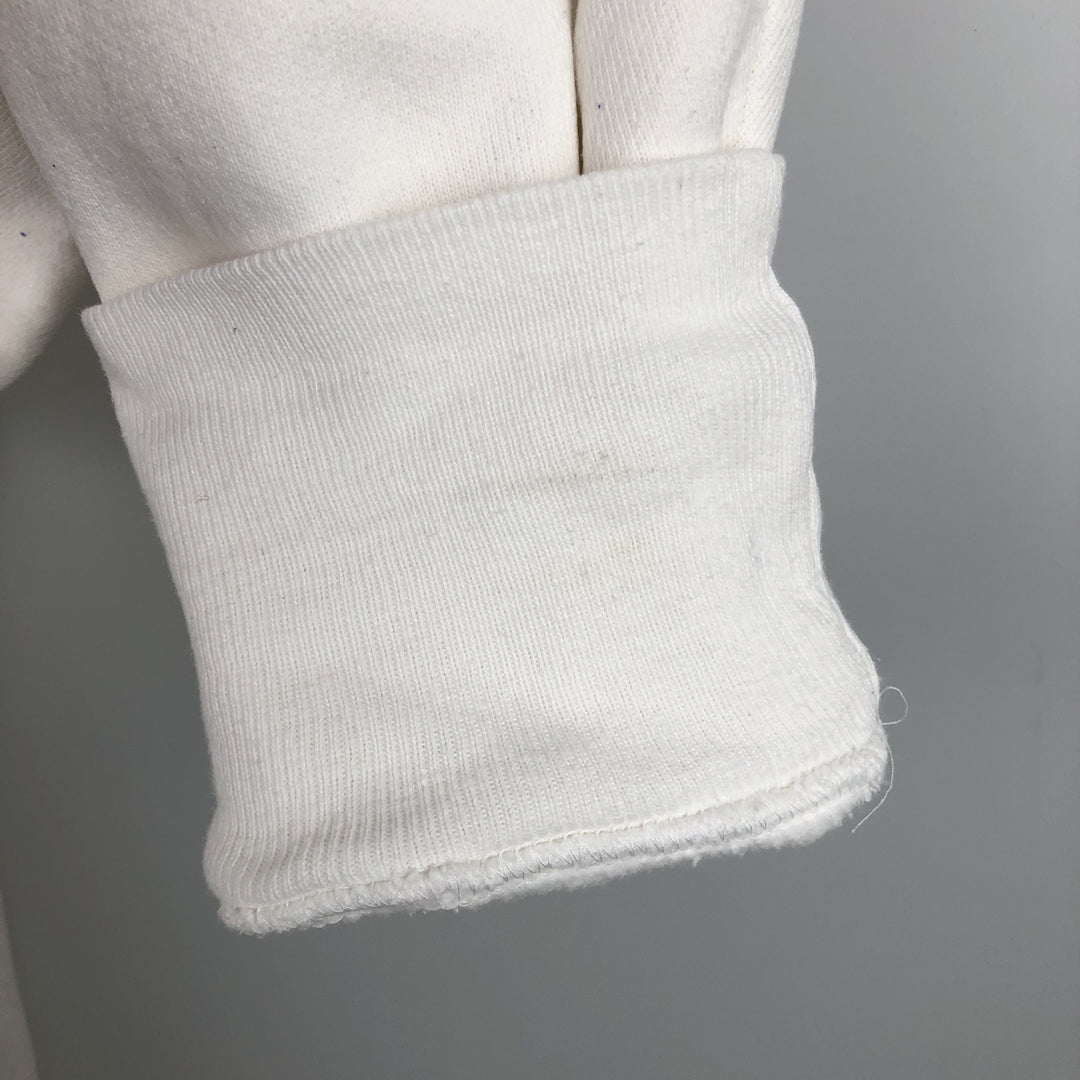 Champion Reverse Weave Georgia Institute of Technology College Sweatshirt (Men's XL equivalent) unclear white type Vintage Second Hand